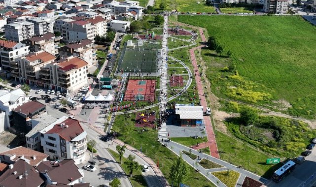 Bursa yeşile bezeniyor
