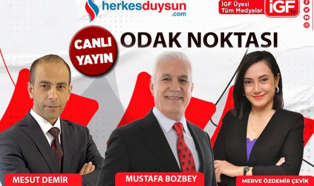 CHP Bursa Büyükşehir Belediye Başkan adayı Mustafa Bozbey 'Odak Noktası'nda (CANLI)