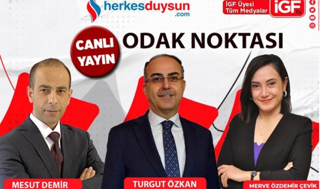 CHP Bursa İl Başkanı Turgut Özkan 'Odak Noktası'nda (CANLI)