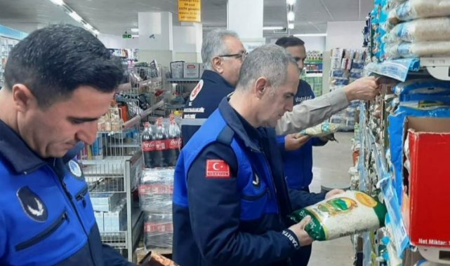 Dilovası'nda marketler denetlendi