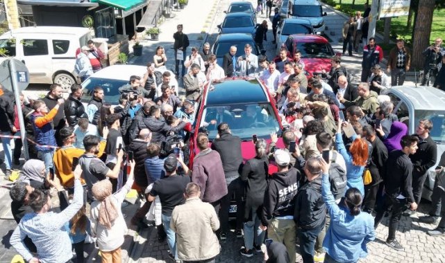 Düzce'de yerli otomobil Togg ilgisi