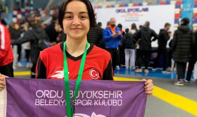 Ebrar Çelenk Ordu'nun gururu oldu