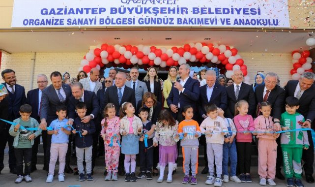 Gaziantep'te çalışan annelerin verimine katkı sağlayacak