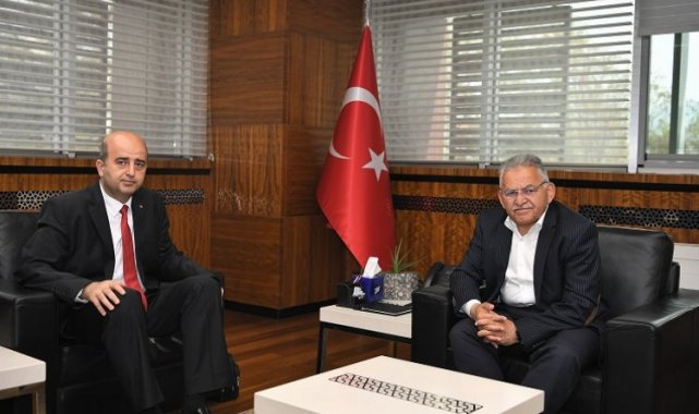 Kamu kurumu yöneticilerinden Başkan Büyükkılıç'a ziyaret