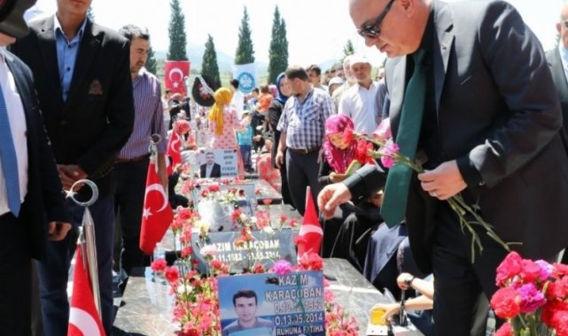 Manisa'da maden şehitleri anıldı