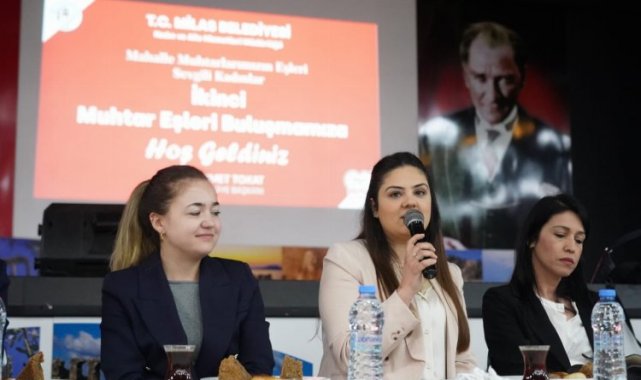 Muğla Milas'ta muhtar eşleri buluştu