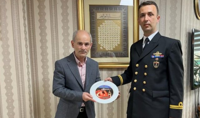 Nusret'in mürettebatından Soydabaş'a ziyaret