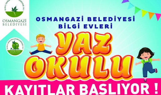 Bursa Osmangazi'de 'Bilgi Evleri'nde yaz başlıyor