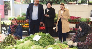 İzmit Belediyesi'den pazar esnafına ziyaret