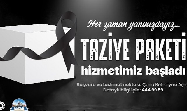 Yakınlarını Kaybeden Vatandaşlarımıza “Taziye Paketi
