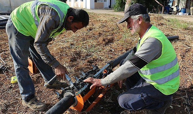 Serik Yukarıkocayatak Mahallesi'ne yeni içme suyu hattı