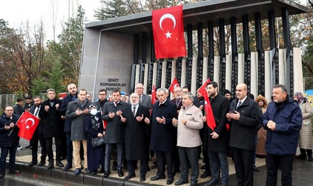 Kayseri Üniversitesi 17 Aralık şehitlerini andı