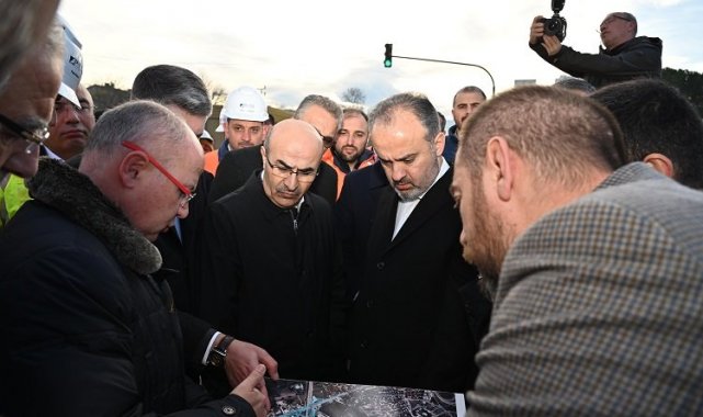 Bursa'da Mudanya yolunda düğüm çözüldü