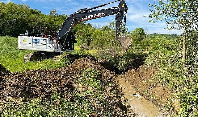 Kocaeli'de 2023 yılında 320 bin 950 metre dere temizlendi