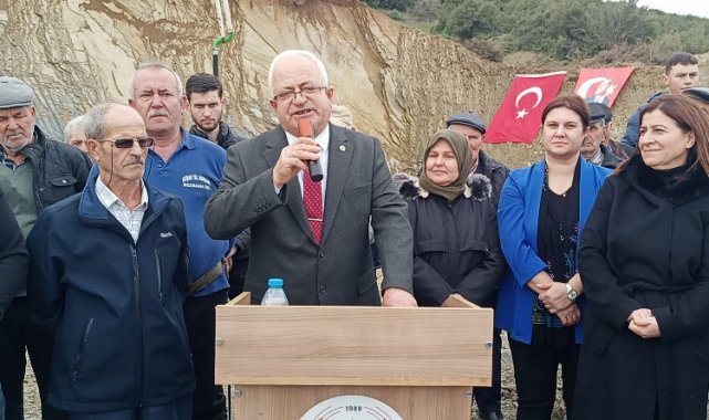 Yenimuhacır'da su projesinin temeli atıldı