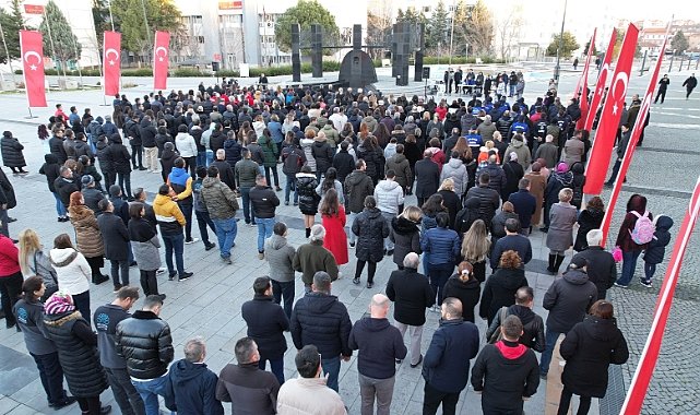 6 Şubat'ta hayatını kaybedenler Nilüfer'de anıldı