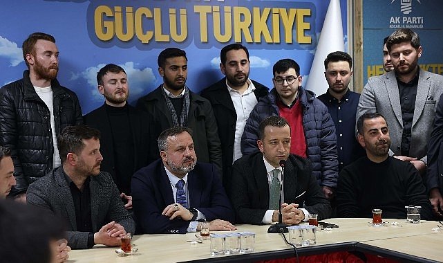 AK Gençlerden Tutuş'a tam destek