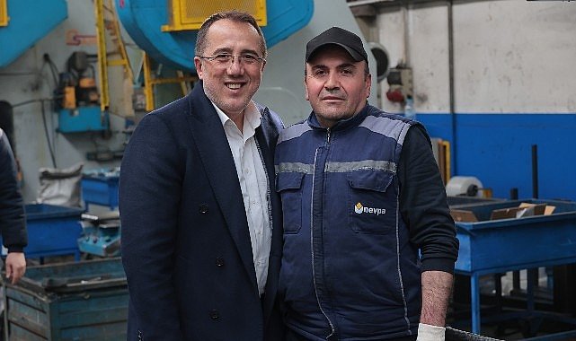 AK Parti Nevşehir Belediye Başkan Adayı Dr. Mehmet Savran, Organize Sanayi Bölgesi'ndeki ziyaretlerini sürdürdü