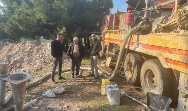 Akhisar Çanakçı Mahallesinde sondaj çalışmaları başladı