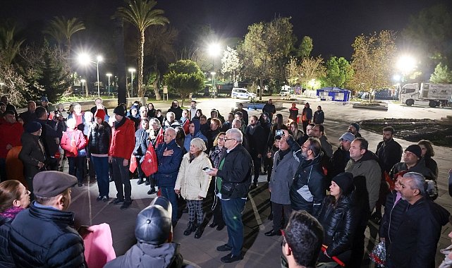 Antalya'da “6 Şubat Umudumuza Işık Ol