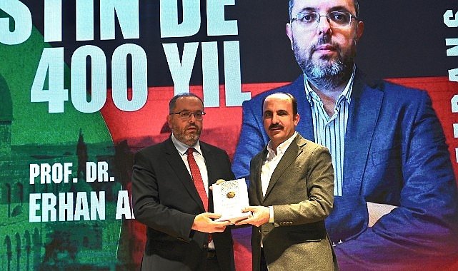 Başkan Altay, Prof. Dr. Afyoncu'nun “Filistin'de 400 Sene
