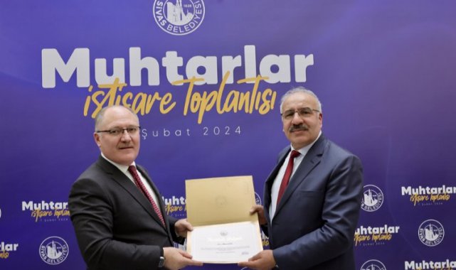 Başkan Bilgin muhtarlar ile buluştu