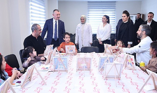 Başkan Büyükakın, Anne Şehir Begonya'da katılımcılarla buluştu
