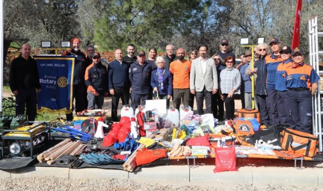 Bodrum'da 6 Şubat deprem farkındalık etkinliği