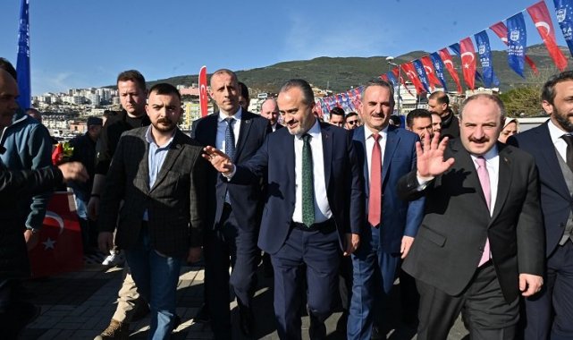 Bursa Gemlik'in vitrini yenileniyor