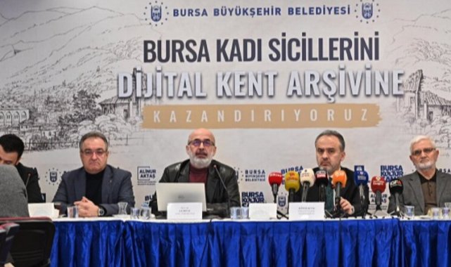 Bursa kent arşivi Osmanlı tarihine ışık tutacak