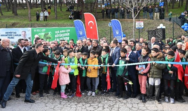 Bursa tekrar yeşile bezeniyor