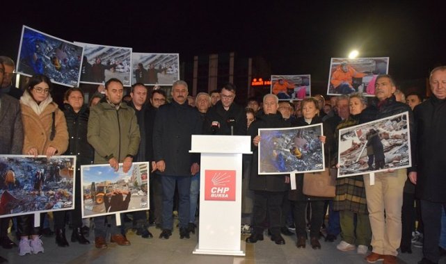 CHP Bursa 04.07'de depremzedeleri andı