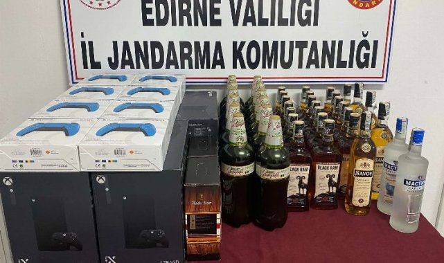 Edirne'de kaçakçılık operasyonu