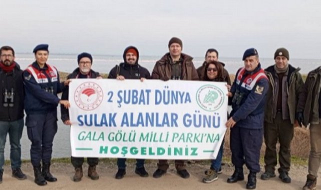 Edirne'de Kuş Gözlemciliği ile Dünya Sulak Alanlar Günü kutlandı