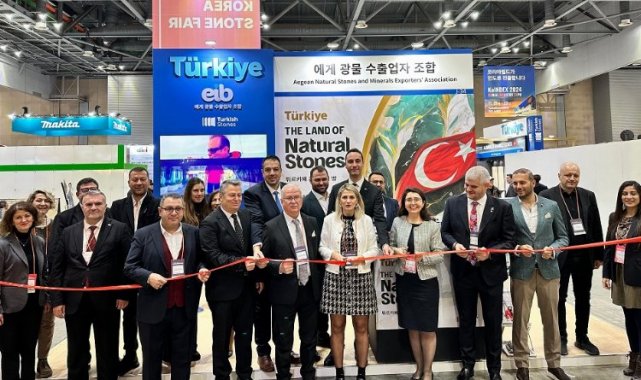 Egeli doğal taş ihracatçılarından dev iş birliği