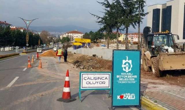 Gölcük Devlet Hastanesi'ne yeni kavşak
