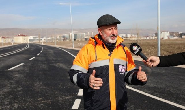 Kayseri Kocasinan'da yollar daha konforlu