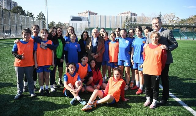 Kayseri'de amatör kulüplere 'Sümer' tesis