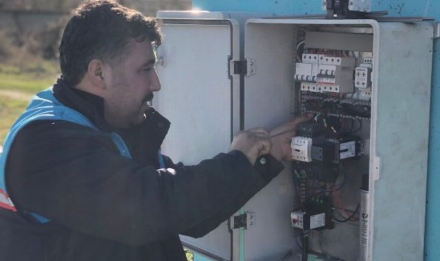 Manisa'da sondaj kuyularının elektrik panoları yenileniyor