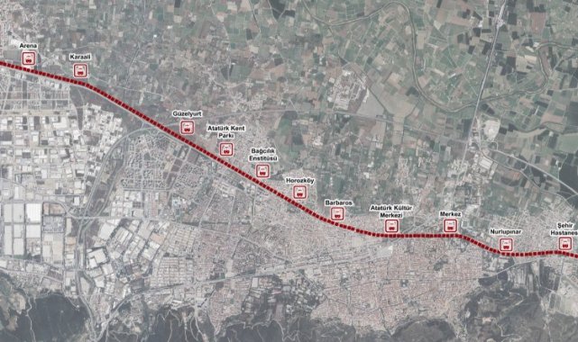Manisa'ya raylı sistem geliyor