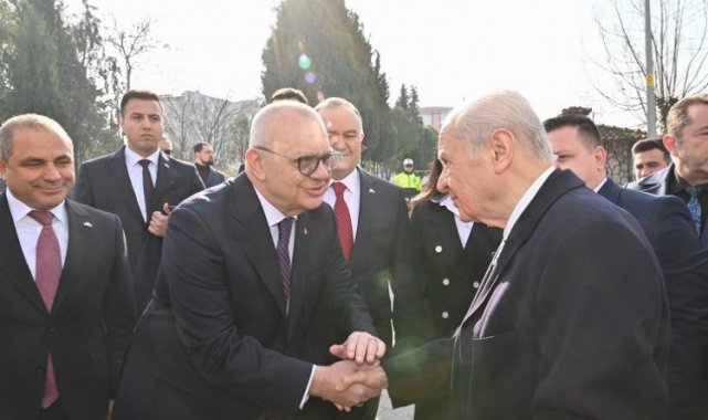 MHP Lideri Bahçeli Manisa'da