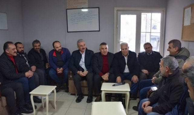 Minibüsçülerden Mustafa Bozbey'e tam destek