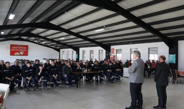 Mustafa Palancıoğlu'ndan fabrika işçilerine ziyaret