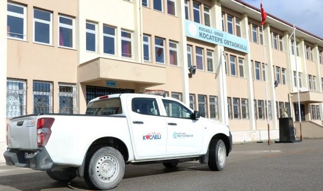Okullarda ilaçlama çalışmaları tamamlandı