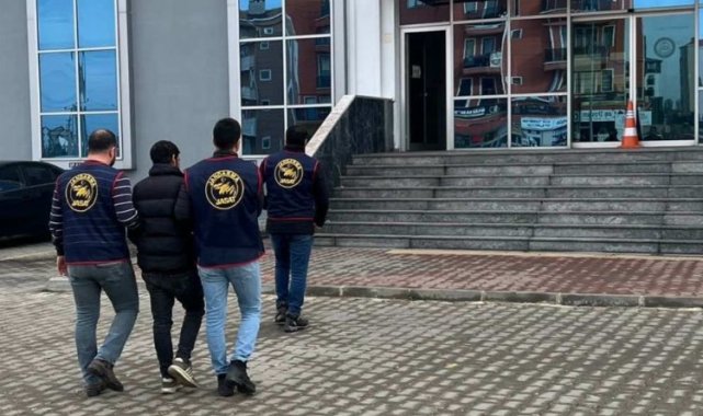 Ormanlık alandan dikenli tel çalmaya çalışan şahıs yakalandı