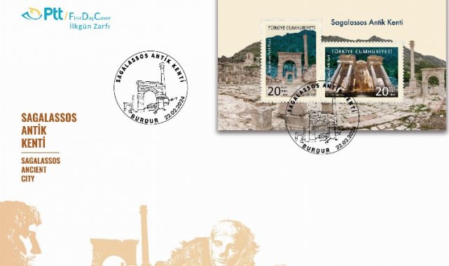 PTT'den Sagalassos Antik Kenti'ne özel pul