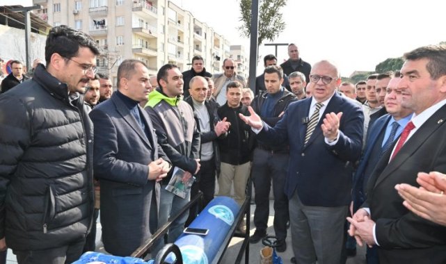 Saruhanlı merkezine daha verimli ve kesintisiz içme suyu