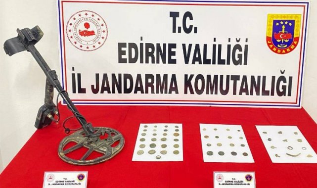 Uzunköprü'de tarihi eser kaçakçılığı operasyonu