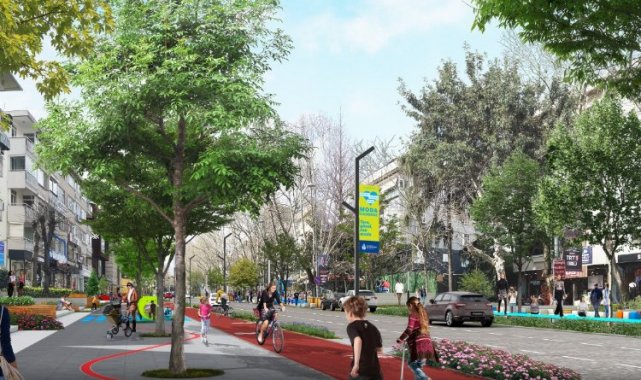 Bağdat Caddesi yenileniyor