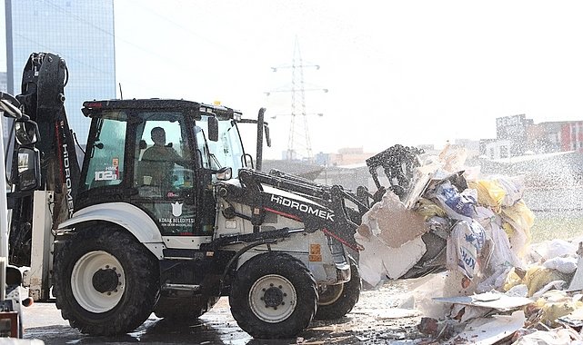 Konak'ta kaçak moloz dökümüne geçit yok